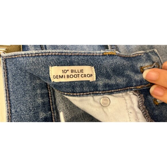 J.CREW 10" billie demi boot crop jeans blue size 26 - Picture 8 of 12